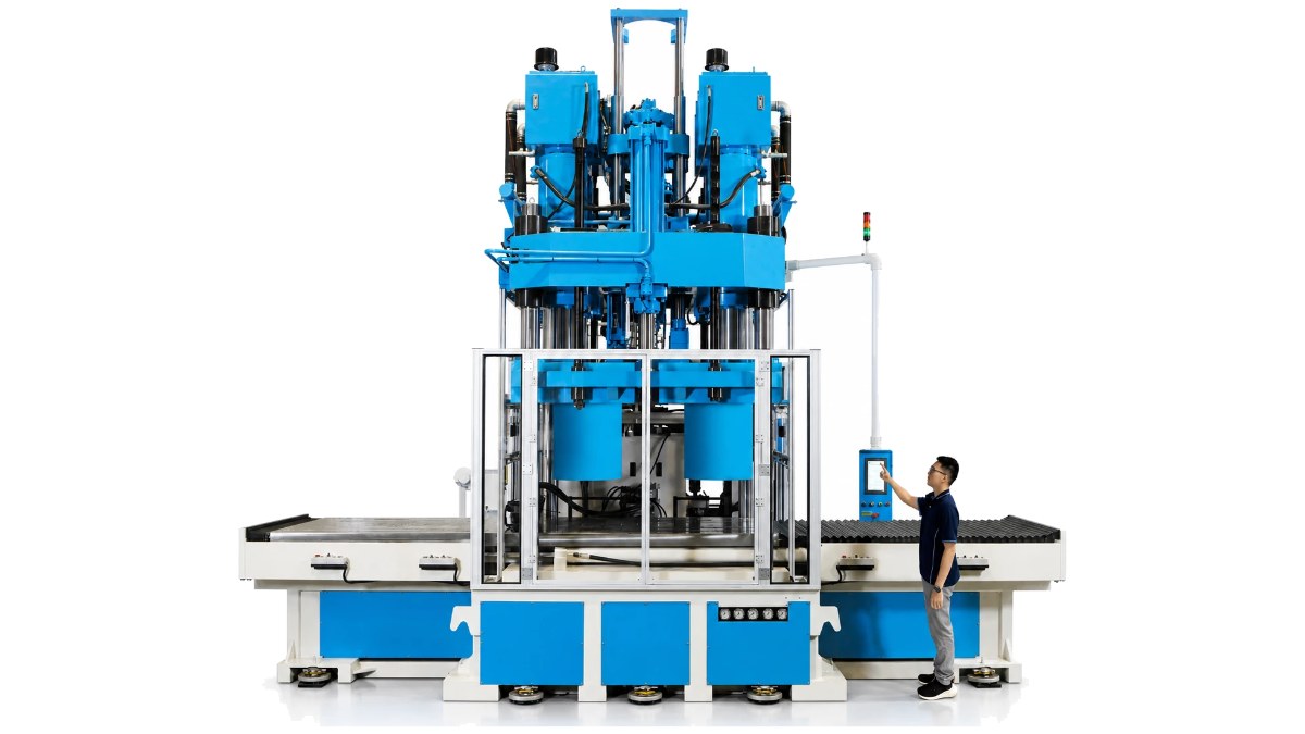 YH-250-V-LH Low Platform Vertical Injection Molding Machine