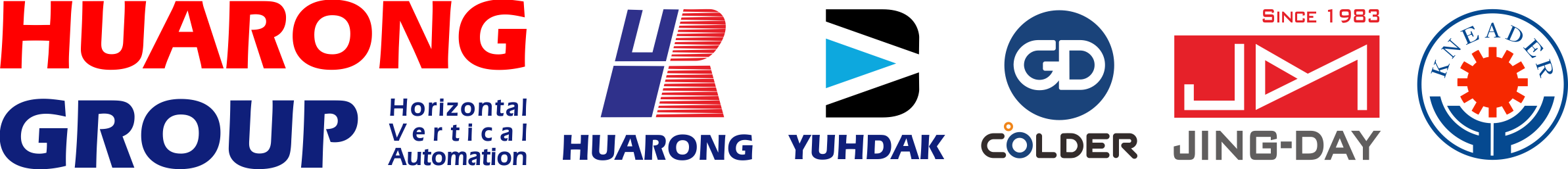 HUARONG GROUP and co-exhibiting partners YUHDAK, COLDER, JING-DAY, KNEADER